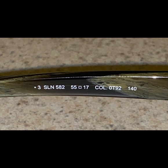 COPY - Lanvin Paris Olive SLN Wayfarer Sunglasses - Picture 8 of 11